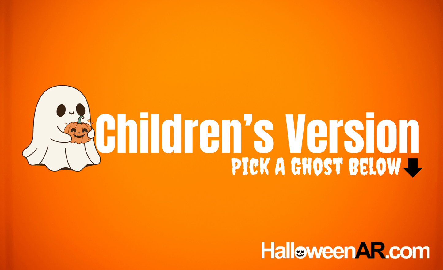 Instant Halloween Fun SPOOKY Pack from HalloweenAR.com - HalloweenAR