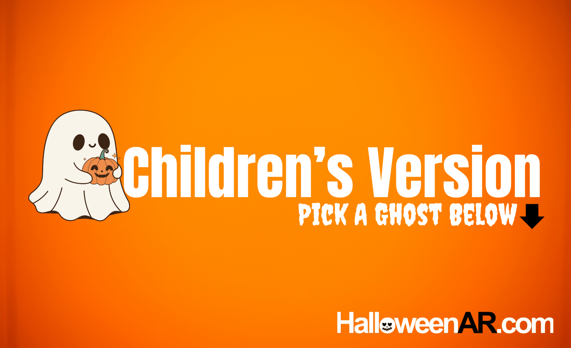 Instant Halloween Fun SPOOKY Pack from HalloweenAR.com - HalloweenAR